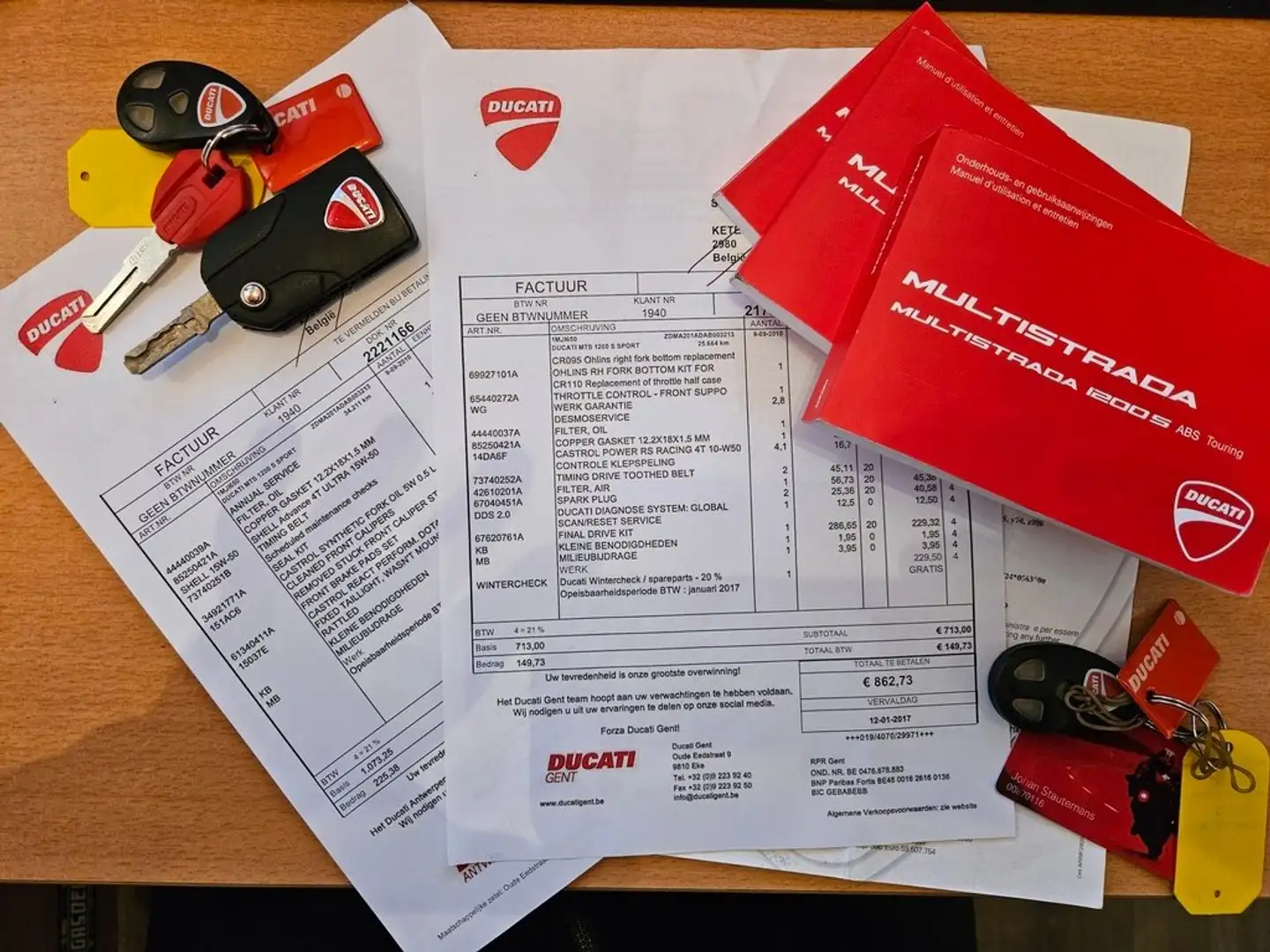 Ducati Multistrada 1200 S Rood - 2