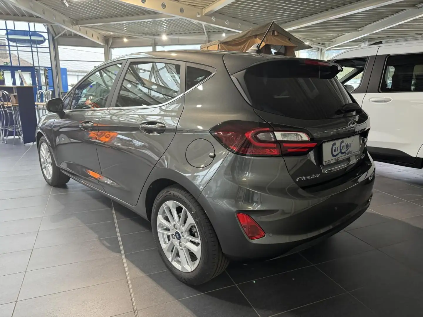 Ford Fiesta Titanium X Automatik MHEV+Winter-P.+AHK abnehmbar+ Grau - 2