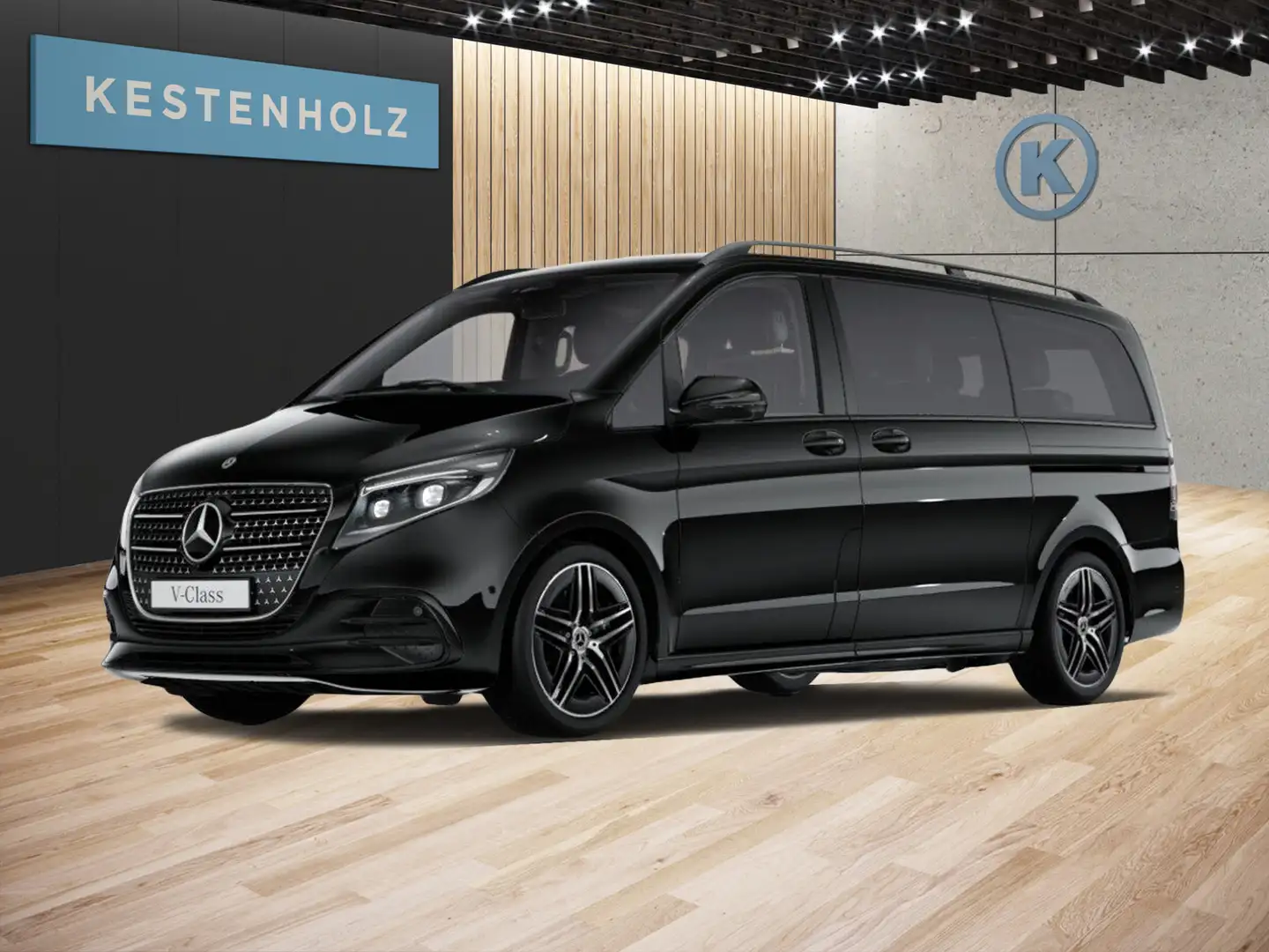 Mercedes-Benz V 250 V 250 d AVANTGARDE Lang *AMG*AHK*PANO*EL-TÜREN* Schwarz - 1