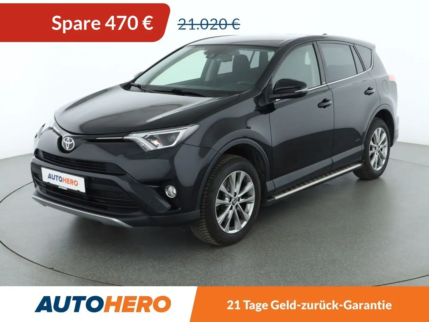 Toyota RAV 4 2.0 Edition-S+*NAVI*ACC*CAM*PDC*SHZ*KLIMA*GARANTIE Schwarz - 1
