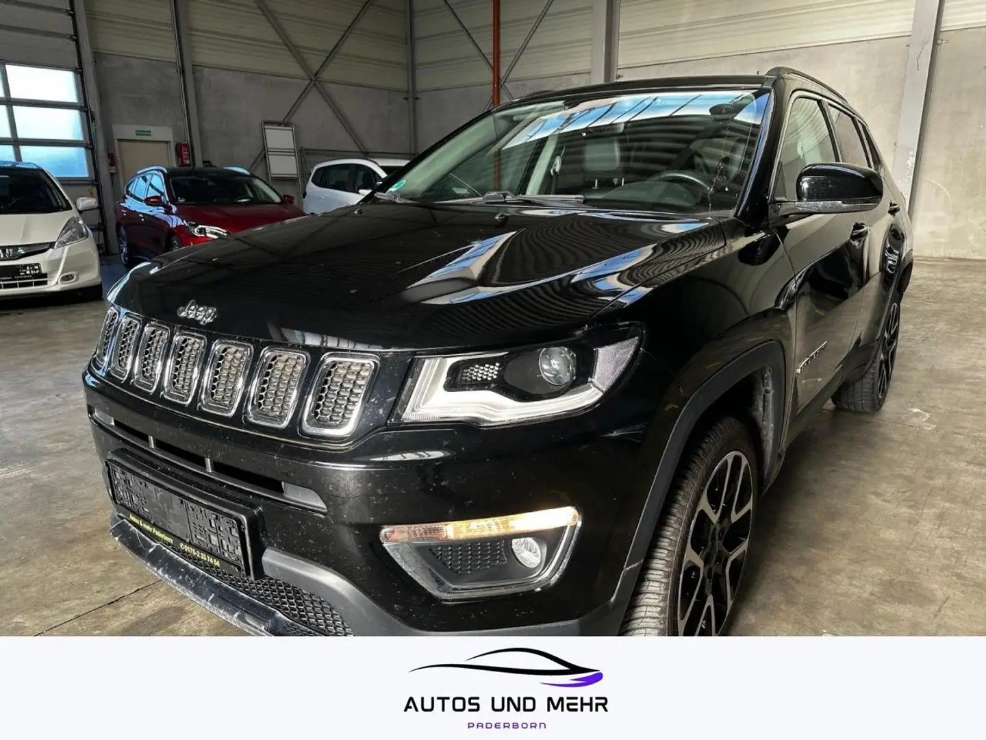 Jeep Compass Limited 4WD Klima Xenon Navi Leder Schwarz - 1