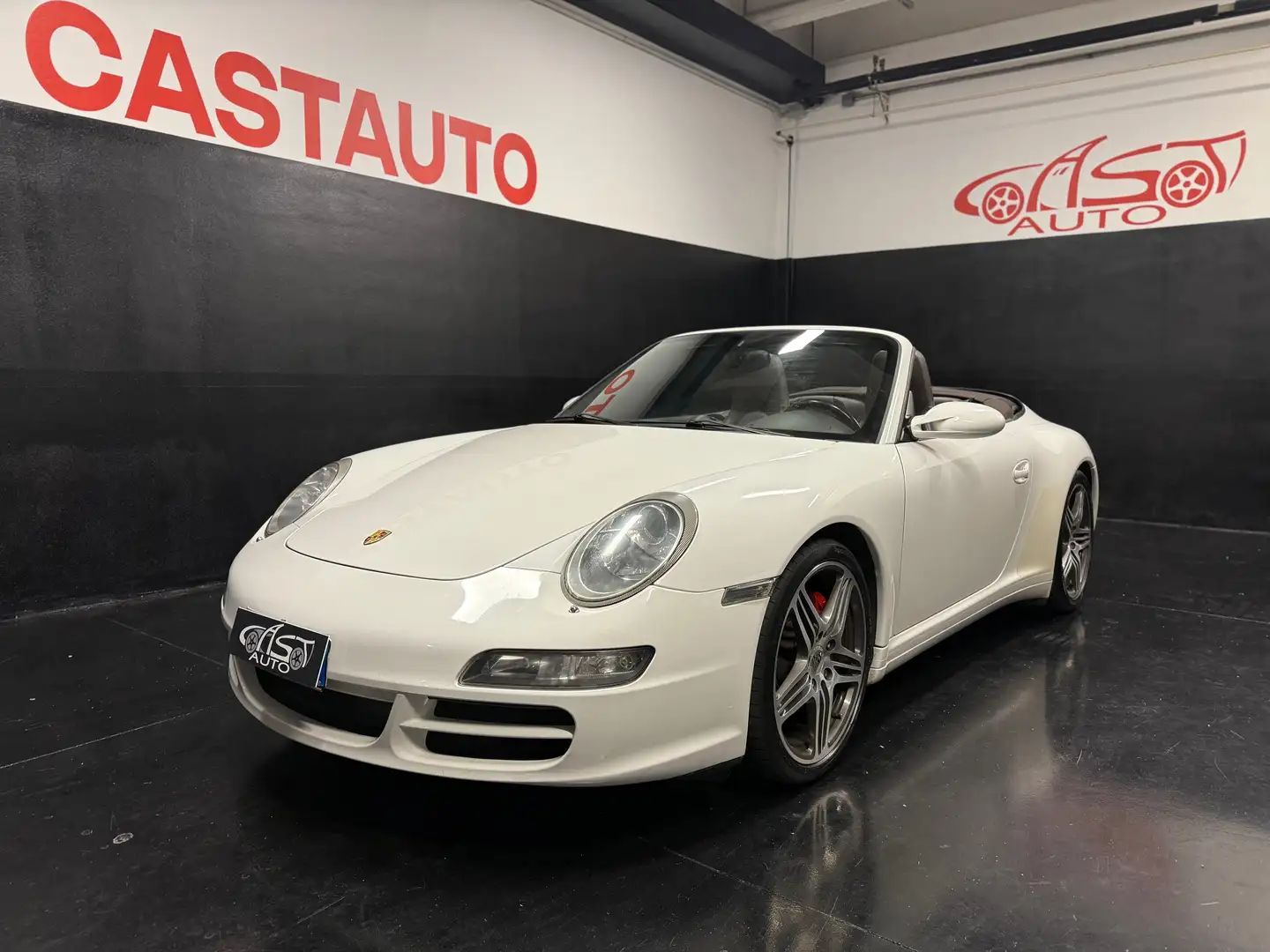 Porsche 997 911 997 Cabrio 3.8 Carrera 4S MANUALE ITALIANA Weiß - 2