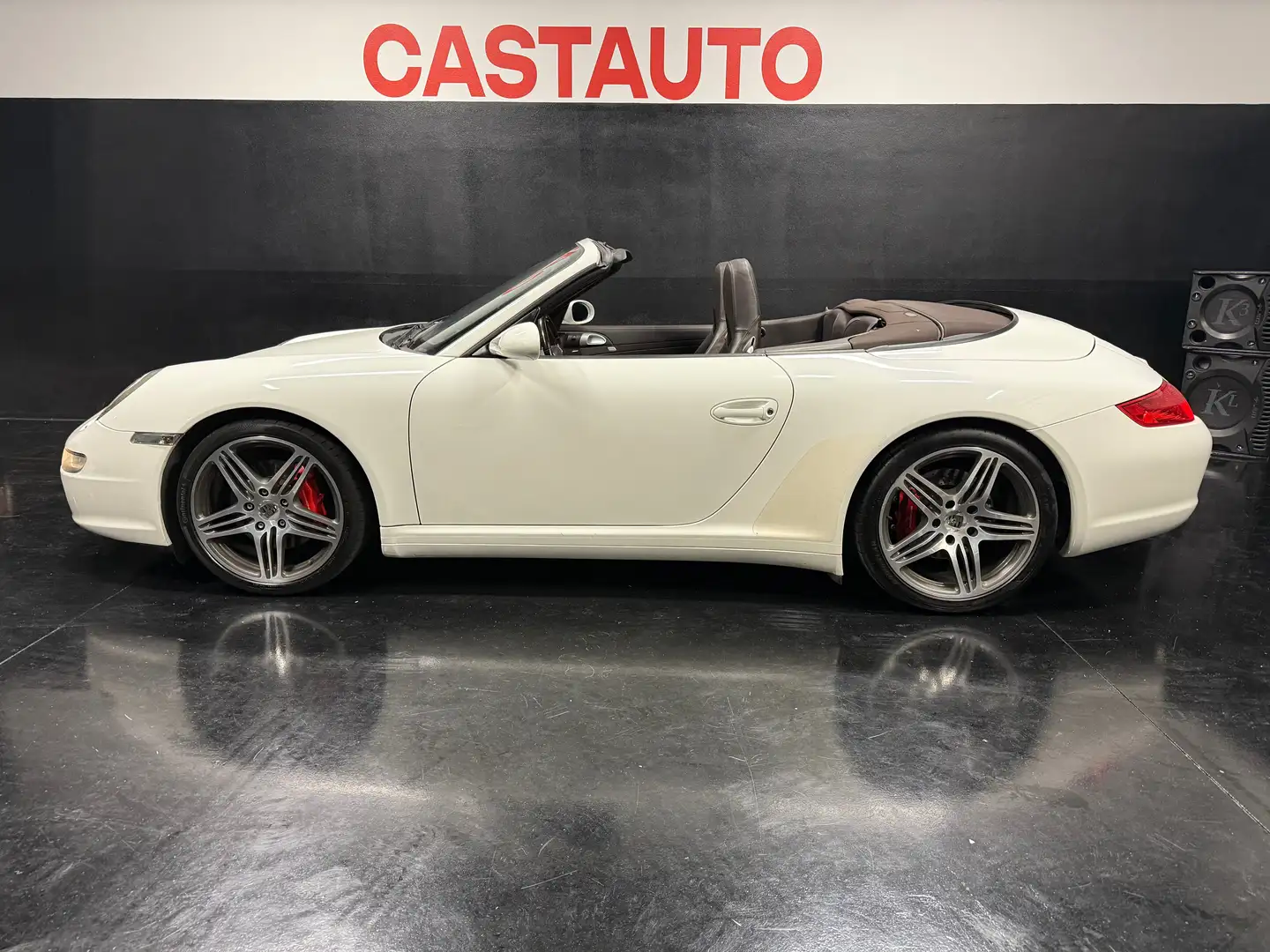 Porsche 997 911 997 Cabrio 3.8 Carrera 4S MANUALE ITALIANA Weiß - 1
