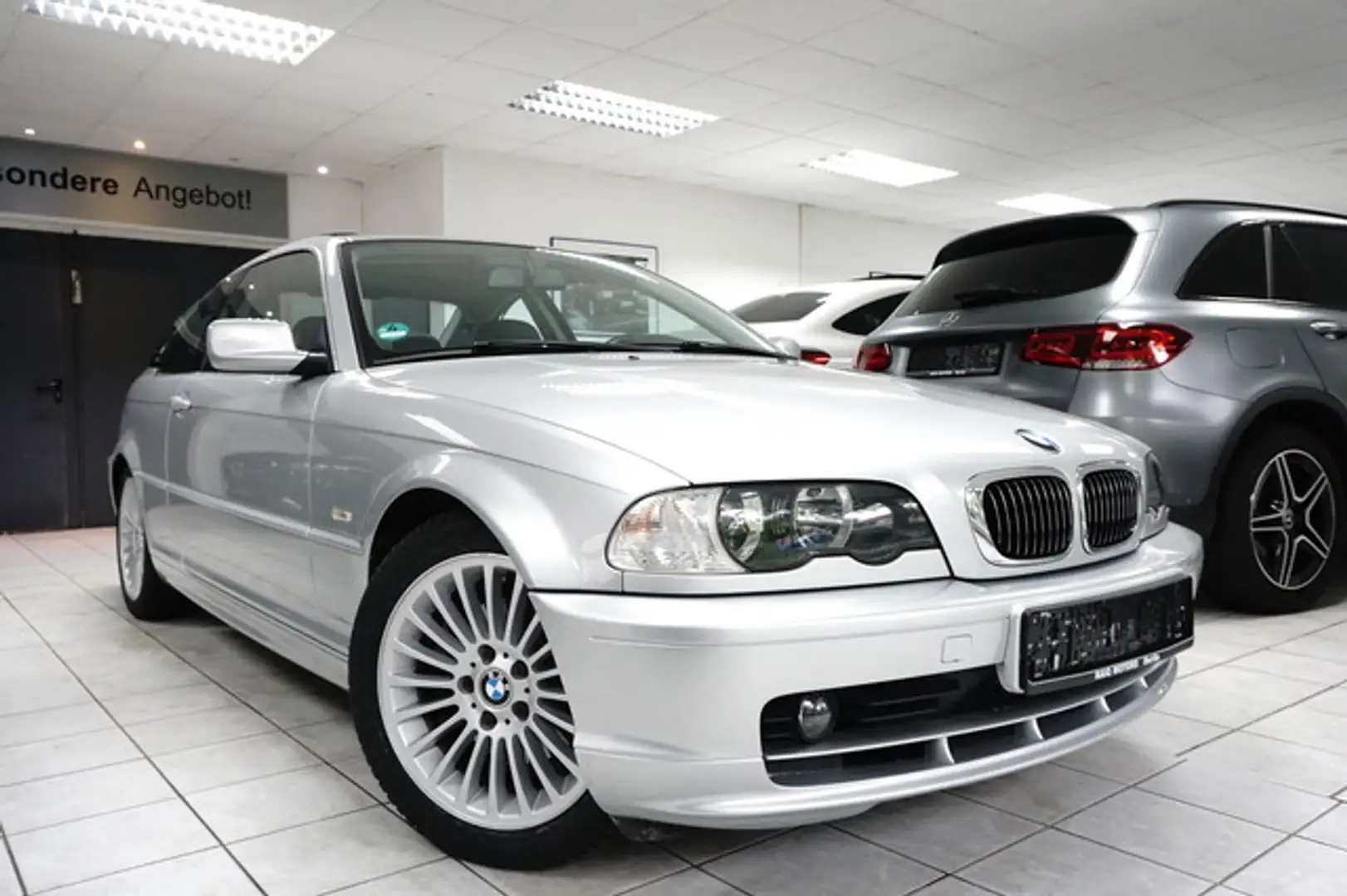 BMW 325 Ci Coupe ERSTE HAND aus Rentnerbesitz Silber - 1