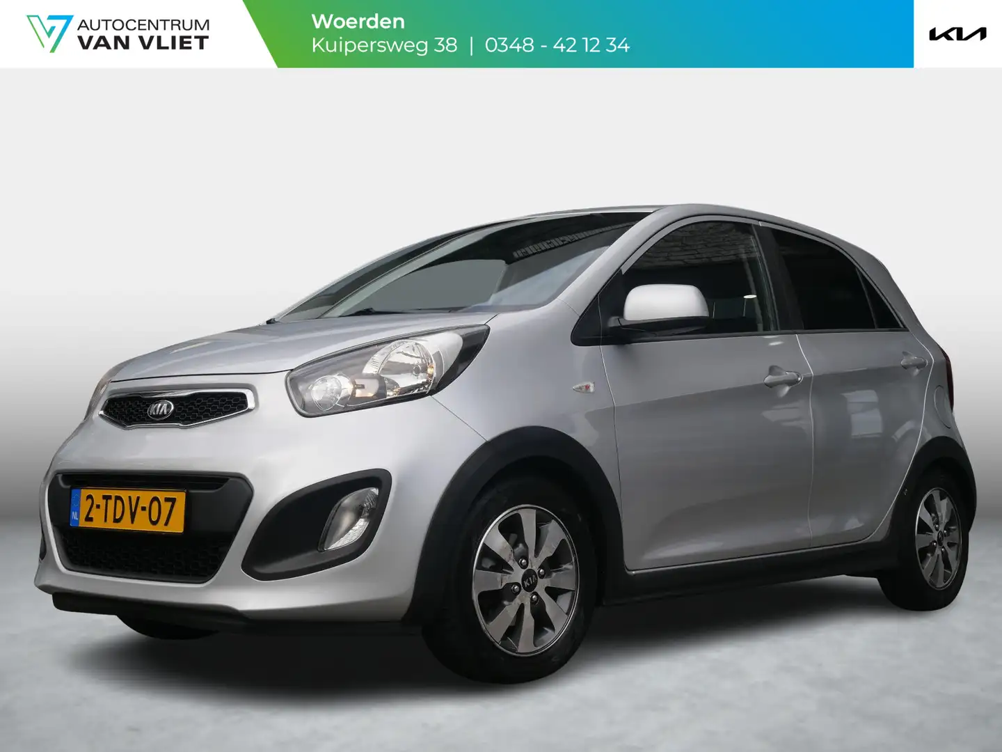 Kia Picanto 1.0 CVVT ISG R-Cross | Cruise | Airco | Gris - 1