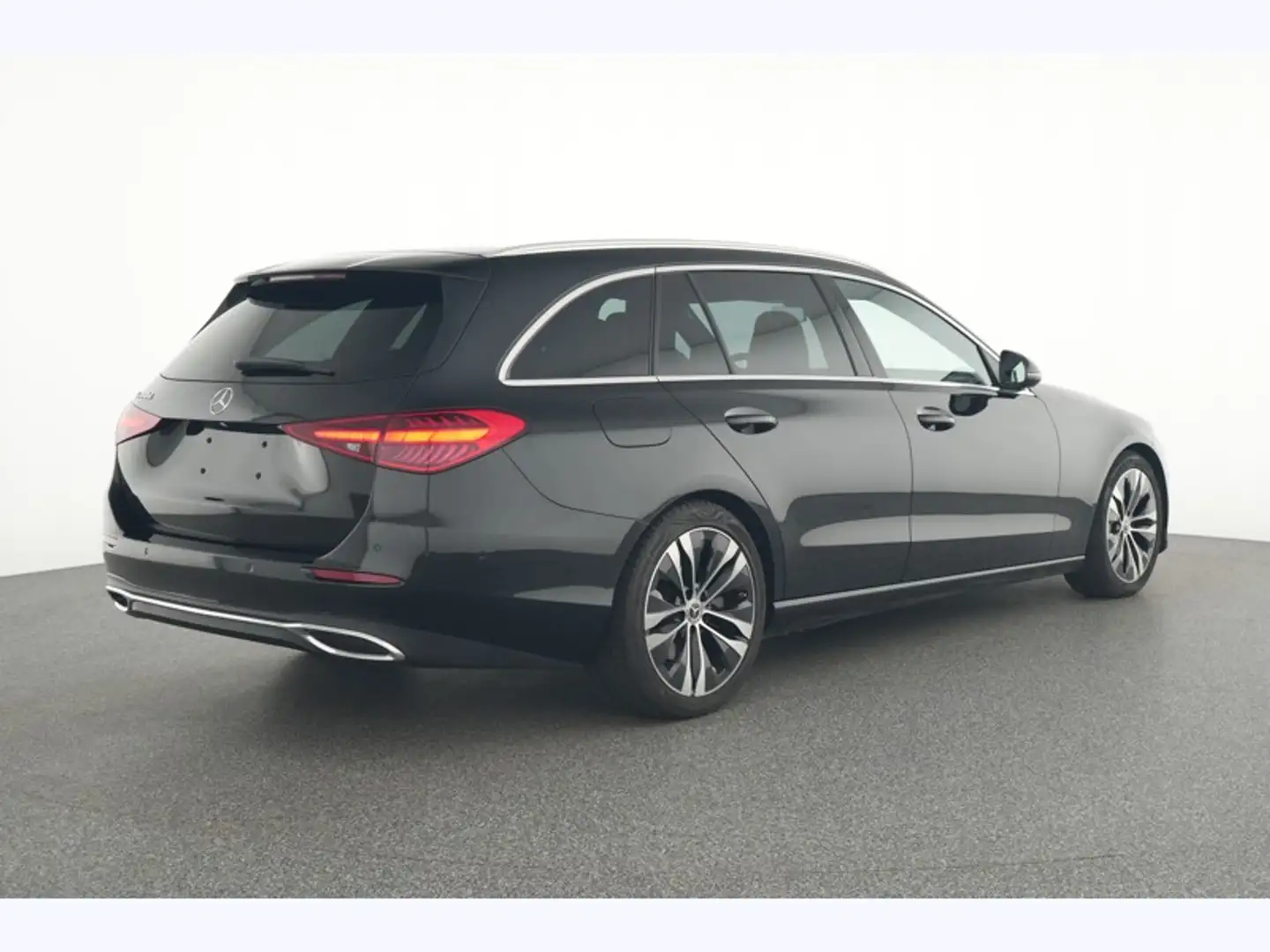 Mercedes-Benz C 200 d break Luxury Line Cuir 18p. Zwart - 2