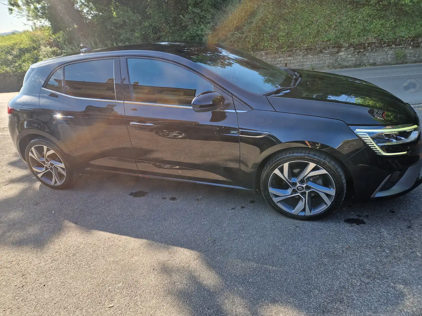 Renault Megane Megane IV 2021 Berlina 1.5 cv  rs line Nero - 1