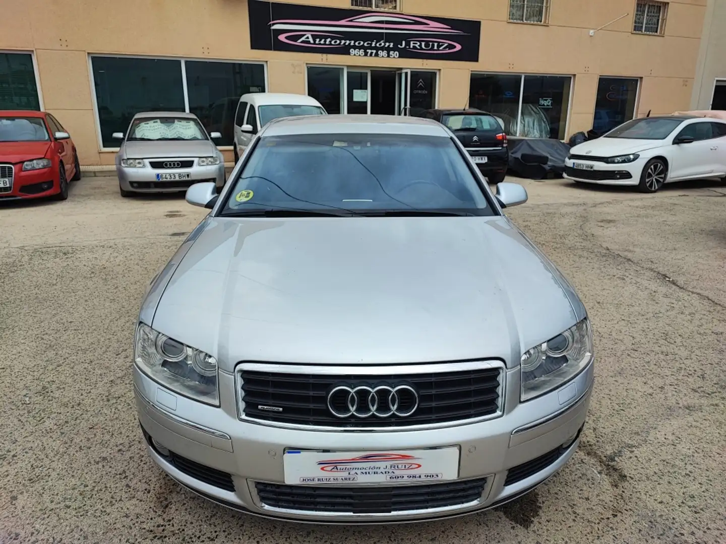 Audi A8 L 3.0 Multitronic Argent - 2