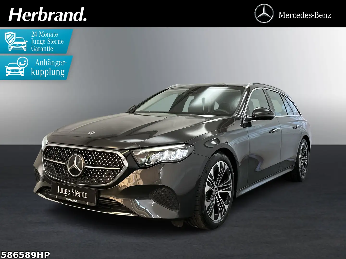 Mercedes-Benz E 220 d T Avantgarde DISTRONIC PANO Anhängevorr. Grau - 1