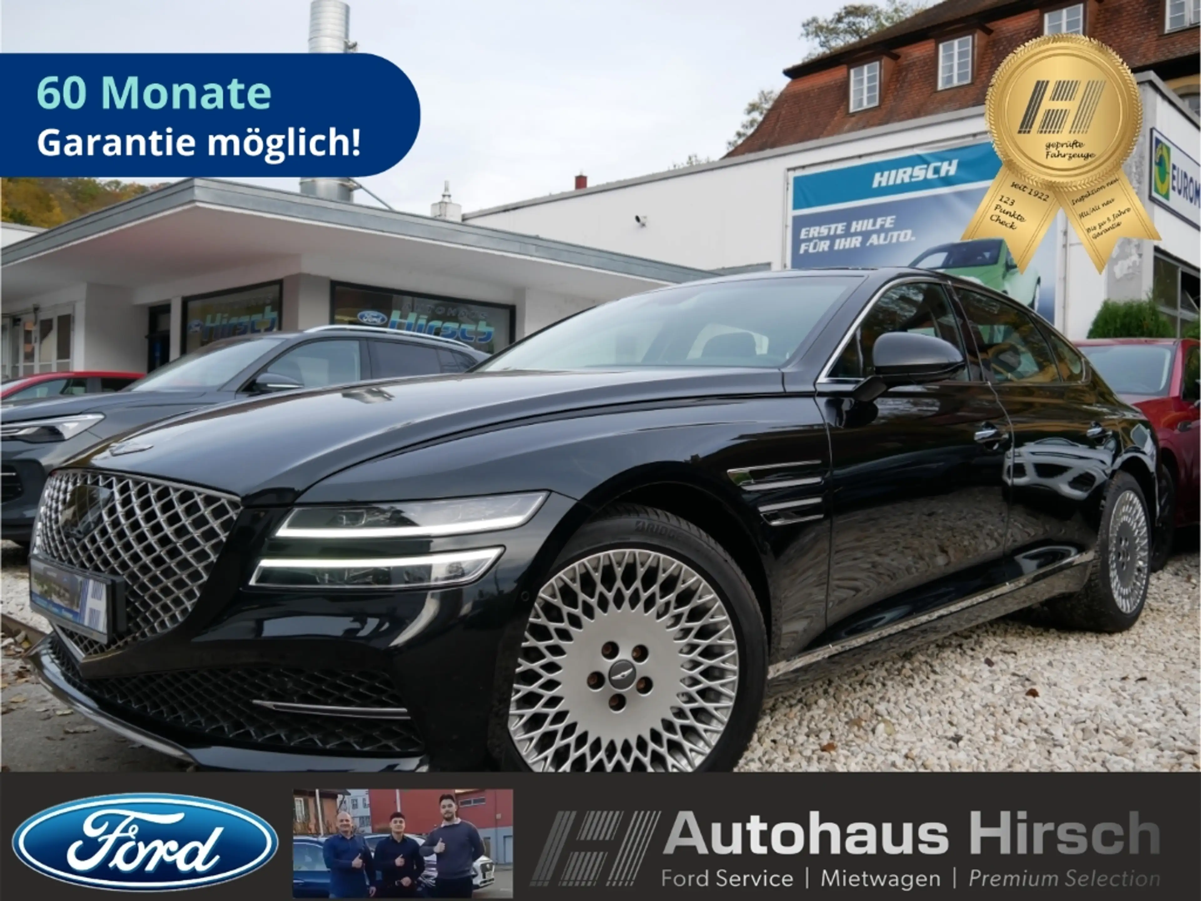 Genesis G80 Luxury 2.2CRDi AD Leder LED ACC El.Heckklappe CarP