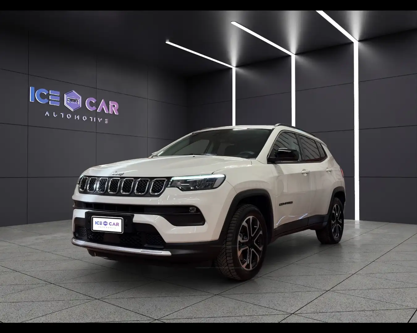 Jeep Compass 1.3 Turbo T4 190 CV PHEV AT6 4xe Limited Weiß - 1