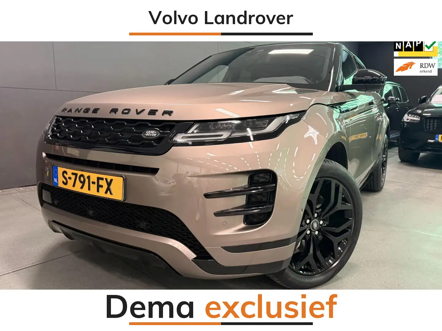Land Rover Range Rover Evoque 2.0 P200 AWD R-Dynamic HSE PANO/LEDER/NAVI/DAB/CAR Bruin - 1