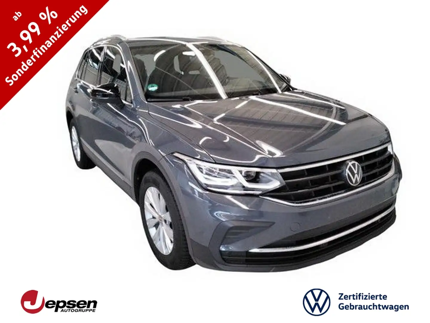 Volkswagen Tiguan MOVE 2.0TDI DSG SHZvo/hi+Stdhz+AHK+Kamera Gris - 1