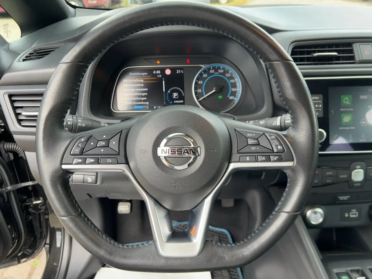 Nissan LEAF Acenta Apple CarPlay Rückfahrkamera BT, миниатюра 11