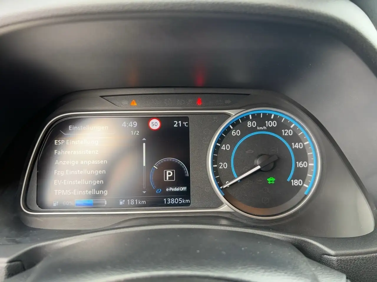 Nissan LEAF Acenta Apple CarPlay Rückfahrkamera BT, миниатюра 18
