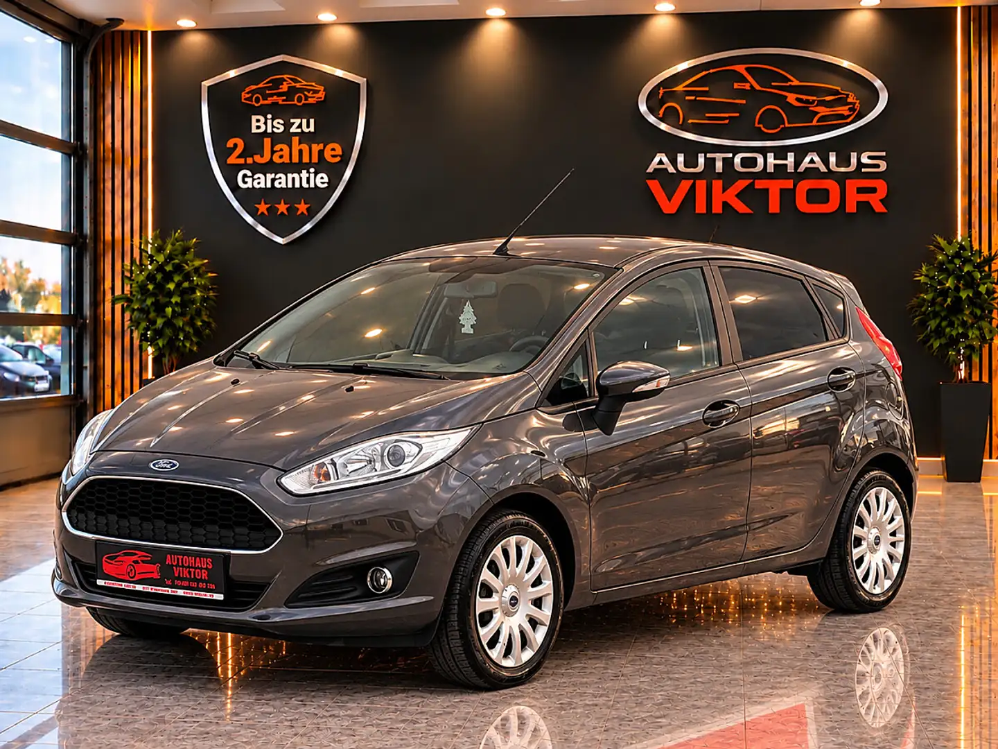 Ford Fiesta 1.25 Trend*GARANTIE INKLUDIERT,WENIG KM* Grau - 1