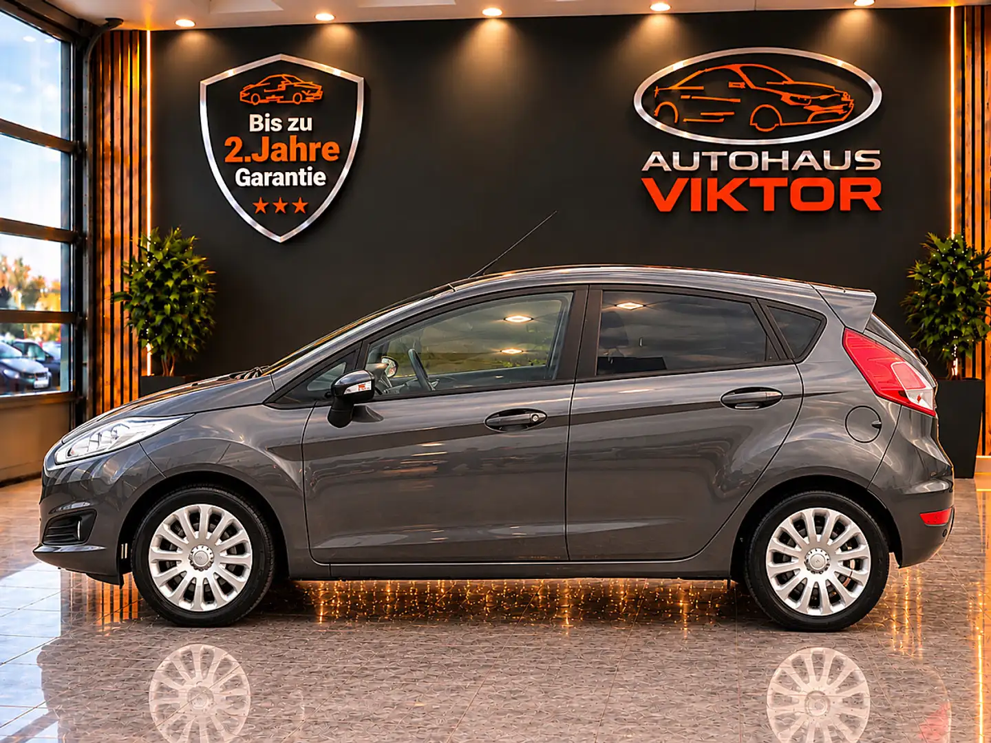 Ford Fiesta 1.25 Trend*GARANTIE INKLUDIERT,WENIG KM* Grau - 2