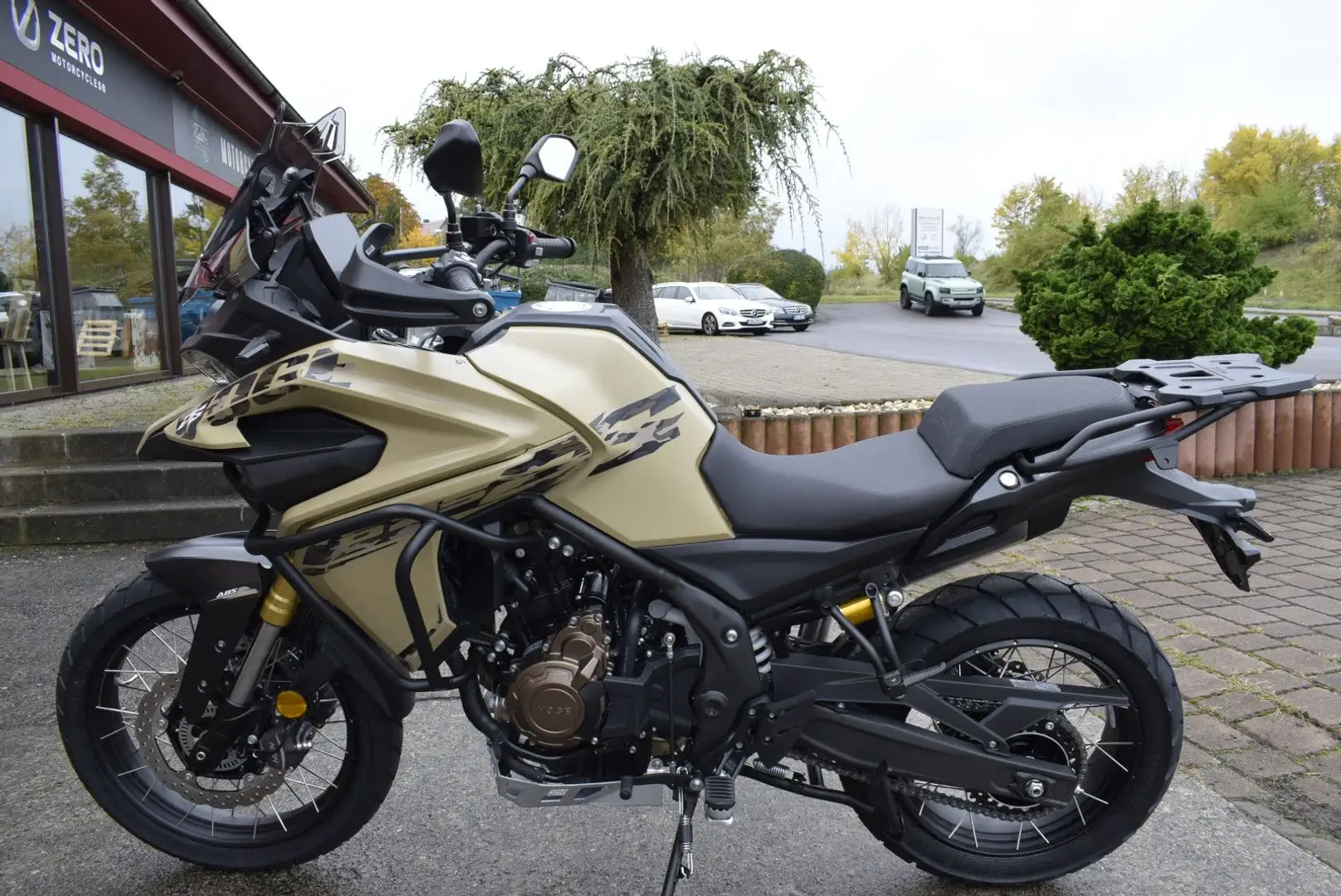 Voge DS625X Sturzbügel/Zusatzlampen/LED 4,69%Finanz. Beige - 2