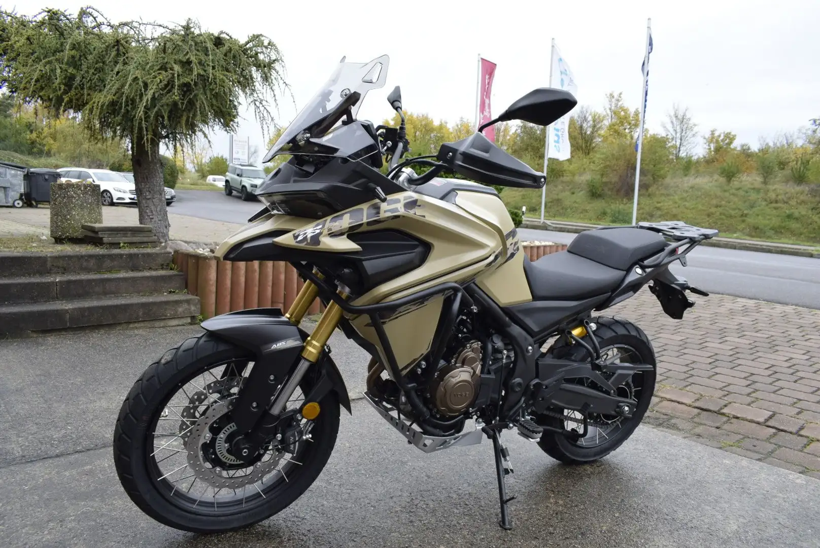 Voge DS625X Sturzbügel/Zusatzlampen/LED 4,69%Finanz. Beige - 1