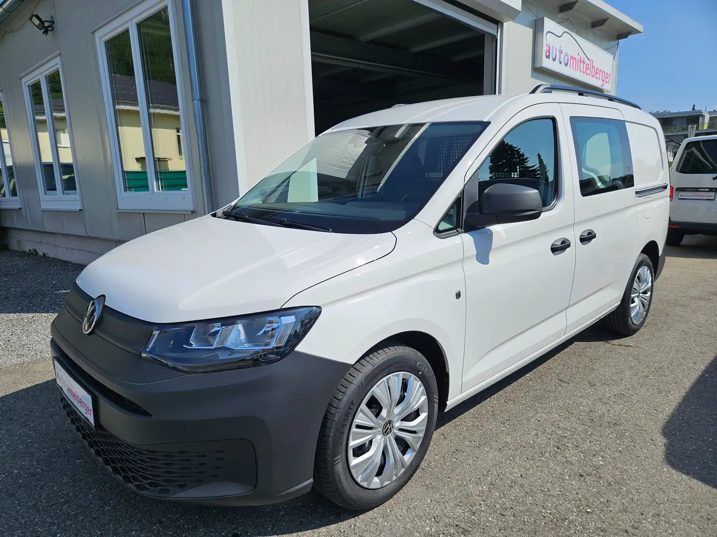 Volkswagen Caddy Cargo Maxi TDI 4Motion "Schiebetür li. u. re." Blanc - 1