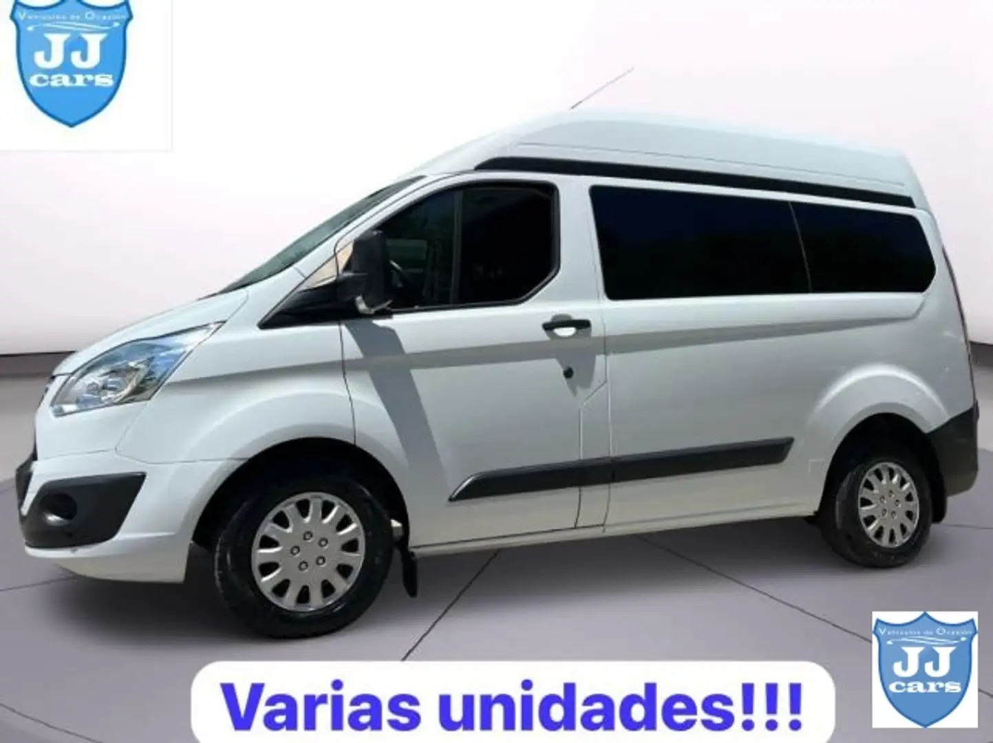 Ford Transit CUSTOM 2.2TDCI COMBI 9 Blanc - 2