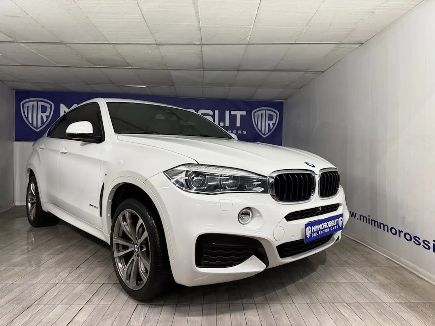 BMW X6 xdrive30d Msport Automatica Uniproprietario Bianco - 1