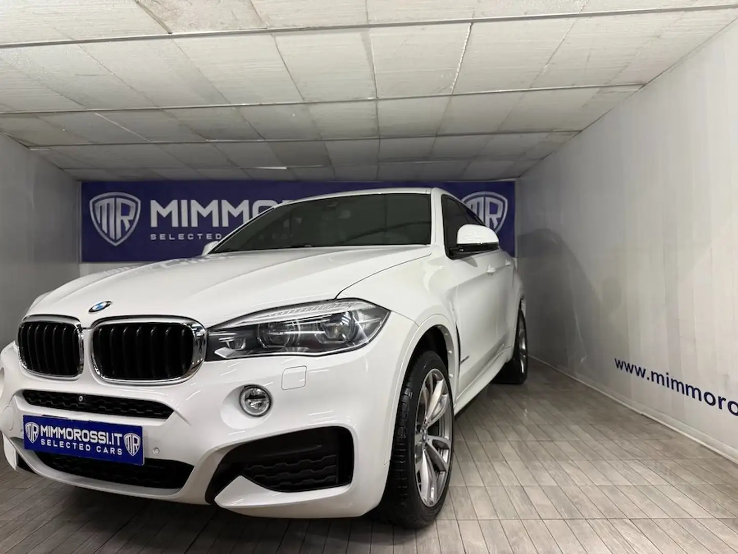 BMW X6 xdrive30d Msport Automatica Uniproprietario Bianco - 2