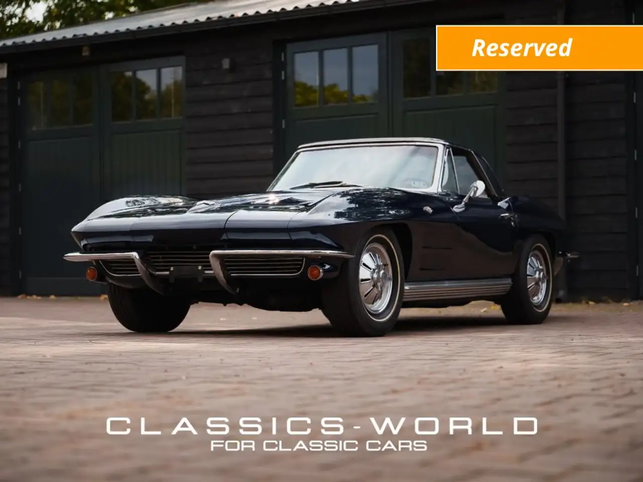 Chevrolet Corvette Stingray C2 Convertible â Daytona Blue Metall, foto 3