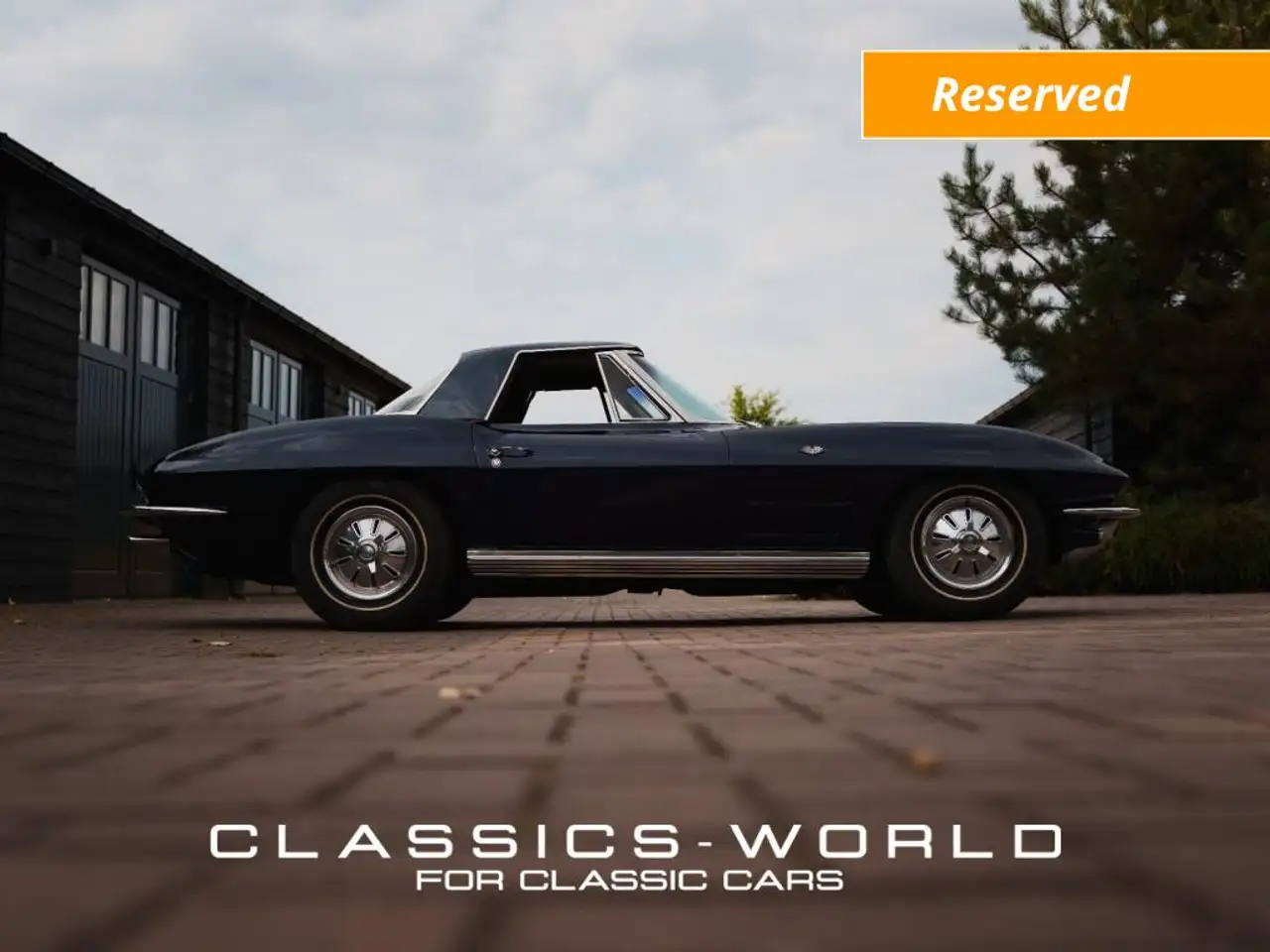 Chevrolet Corvette Stingray C2 Convertible â Daytona Blue Metall, foto 2