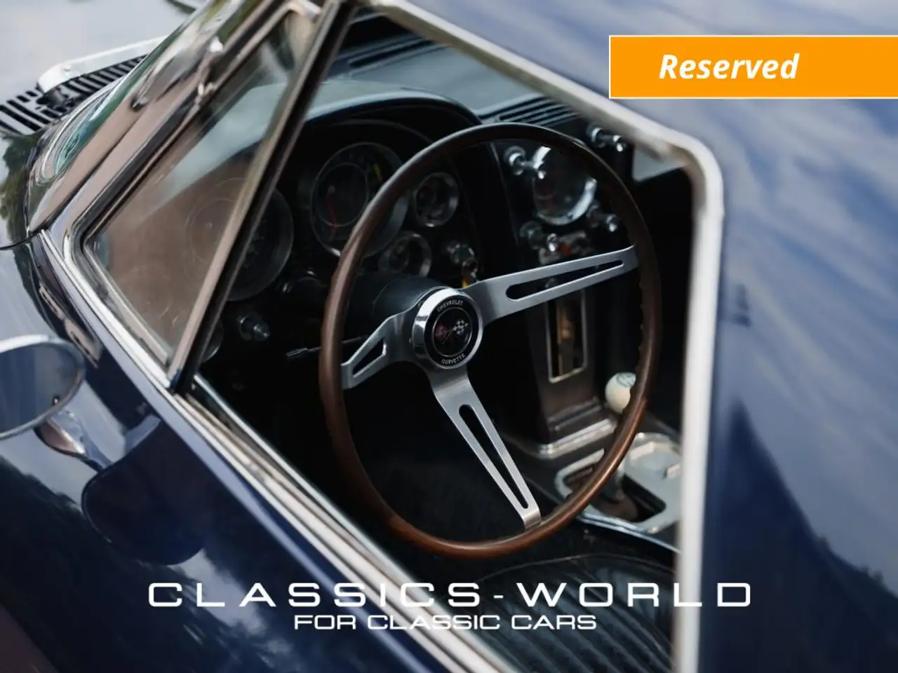 Chevrolet Corvette Stingray C2 Convertible â Daytona Blue Metall, foto 5