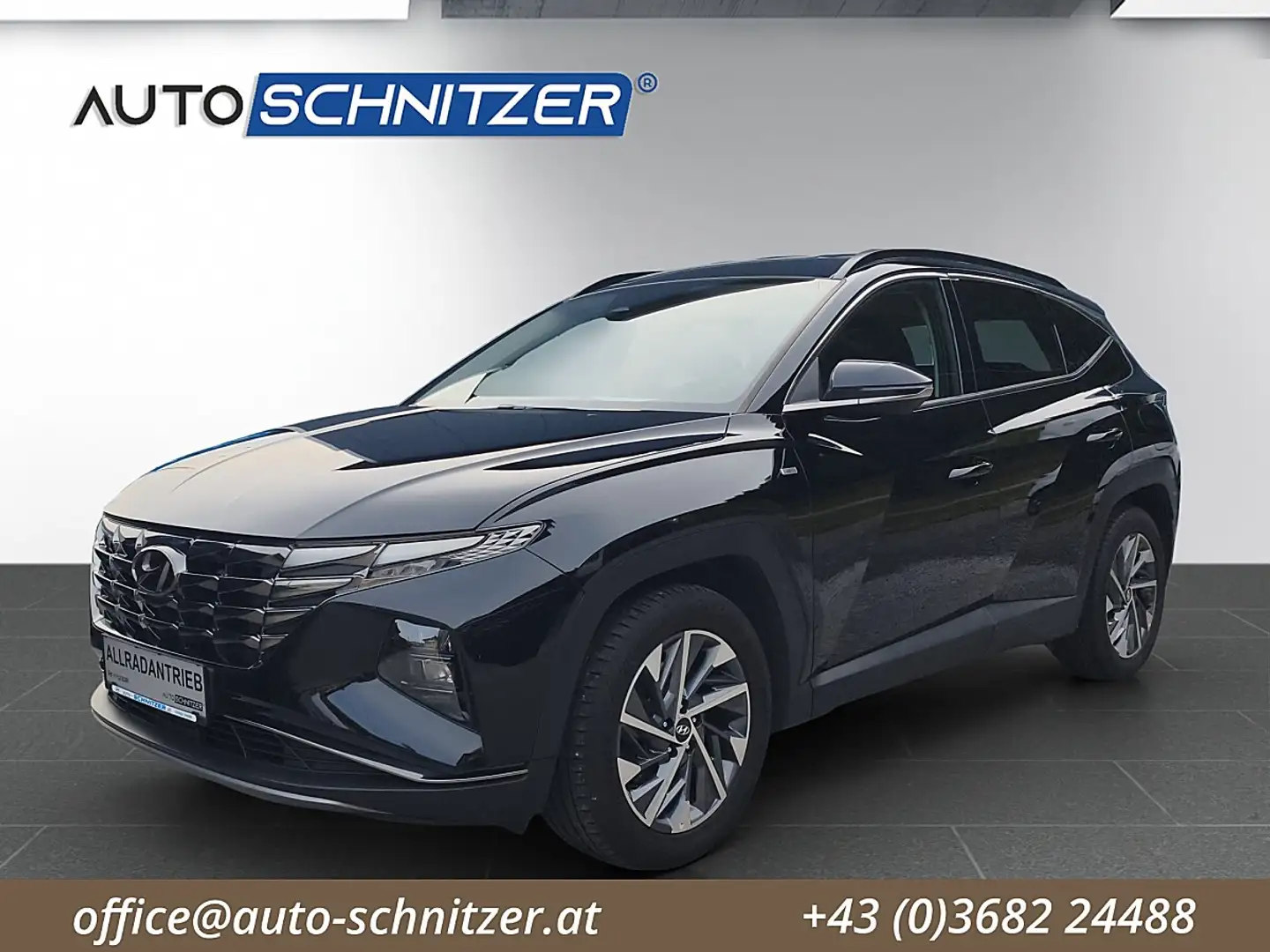 Hyundai TUCSON Tucson 1,6 CRDI 4WD 48V Smart Line DCT Schwarz - 1