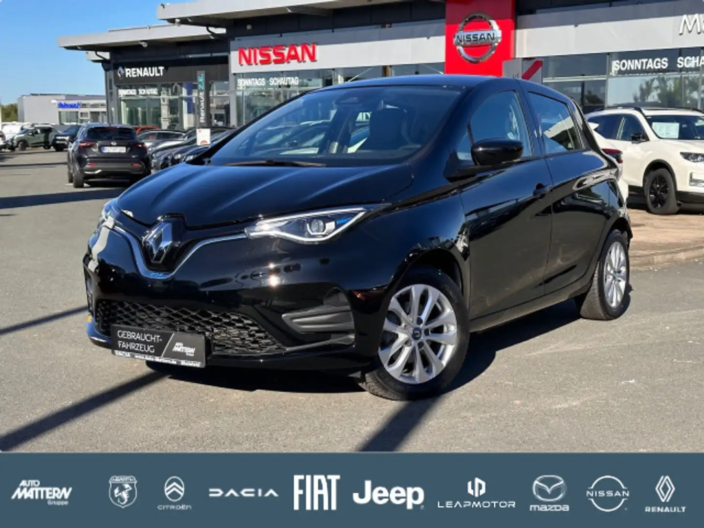 Renault ZOE LED|SHZ|AC|PDC|CarPlay|Keyless|Alu|Miet-Batt Schwarz - 1