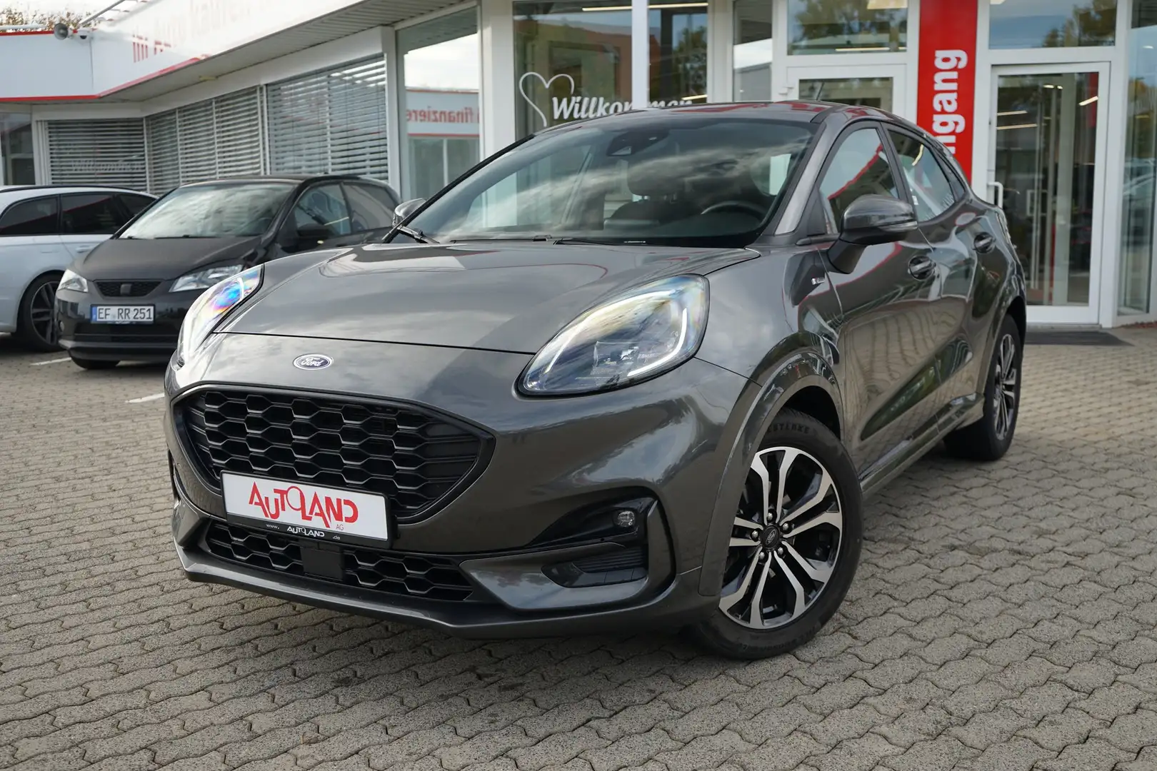 Ford Puma 1.0 M-Hybrid ST-Line LED Navi Android Apple Grau - 2