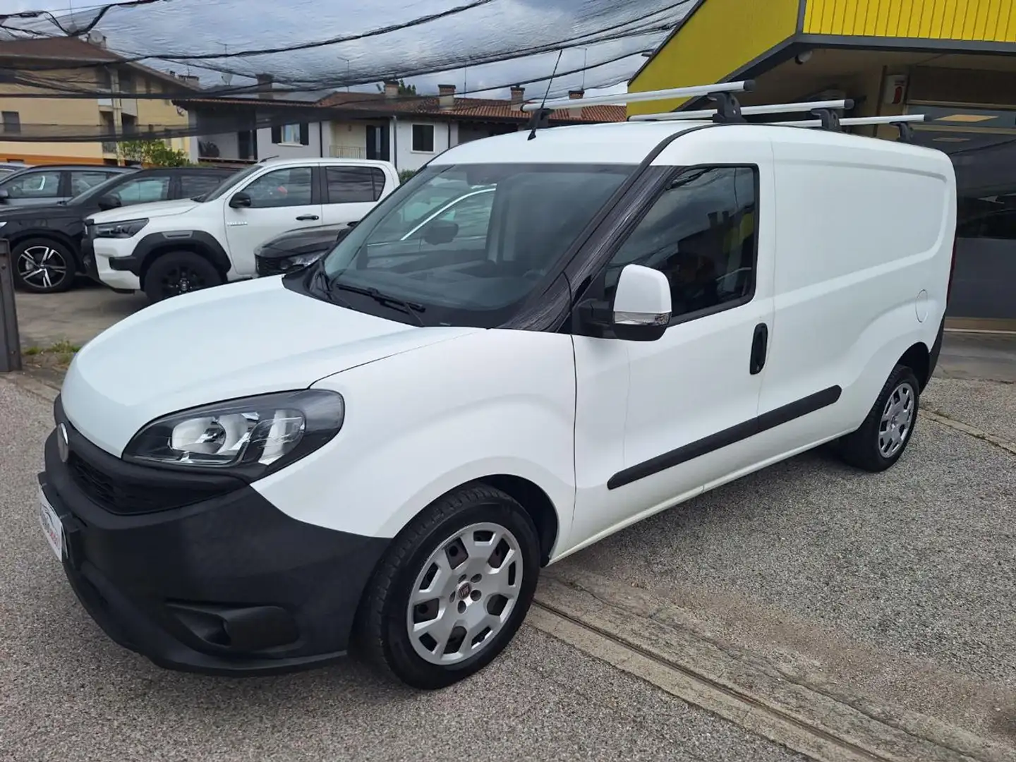 Fiat Doblo Doblò 1.6 MJT 120CV PL-TN Cargo Maxi  SX N°FS453 Blanc - 1
