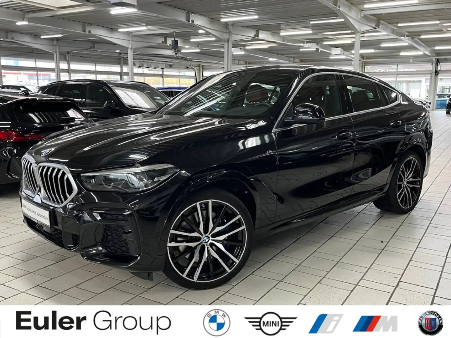 BMW X6 xDrive 40d A M-Sport Sportpaket Luftfederung AD Ni Schwarz - 1