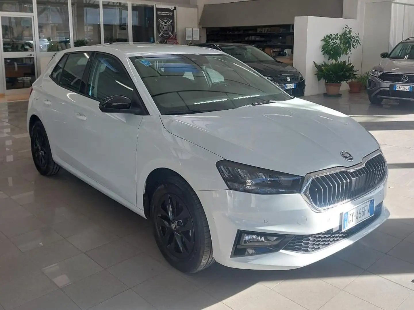 Skoda Fabia Fabia IV 2025 1.0 tsi evo Young Edition 95cv Bianco - 2