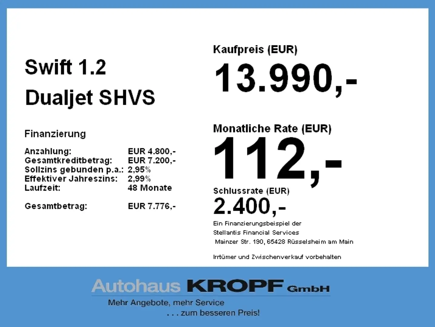 Suzuki Swift 1.2 Dualjet SHVS Fin ab 2,99% LED+SHZ+Kam. Rot - 2