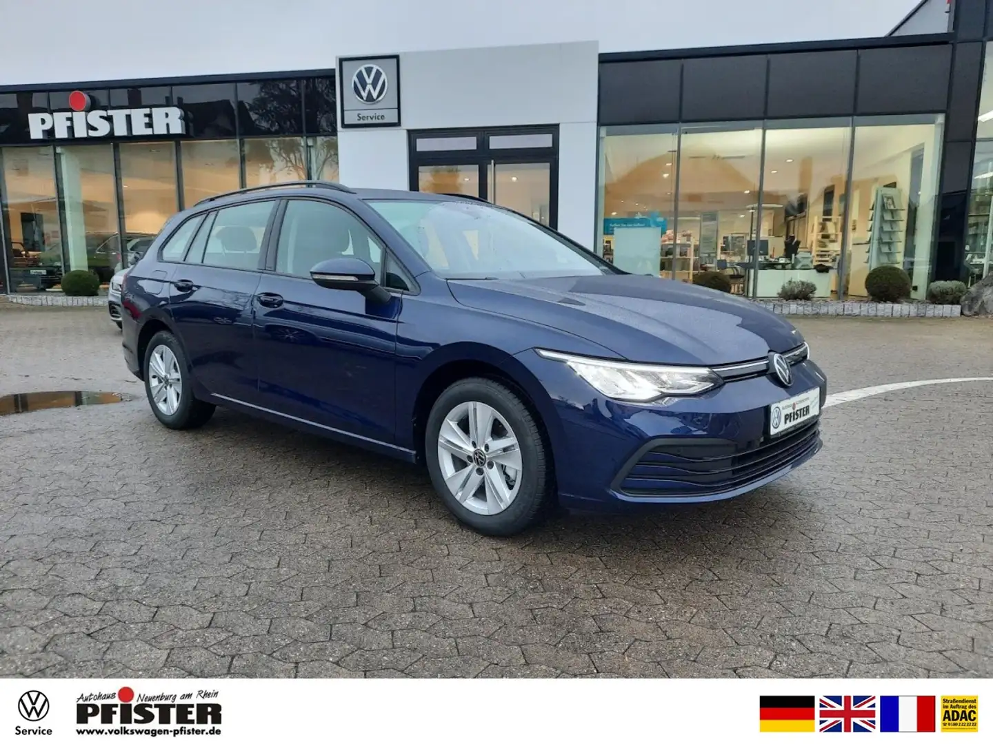 Volkswagen Golf VIII Variant Life AHK Kamera ACC uvm. Klima Navi Blau - 1