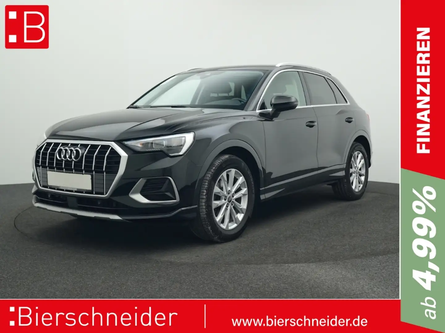 Audi Q3 35 TDI Advanced 5-J-GARANTIE AHK SHZ 18 Schwarz - 1
