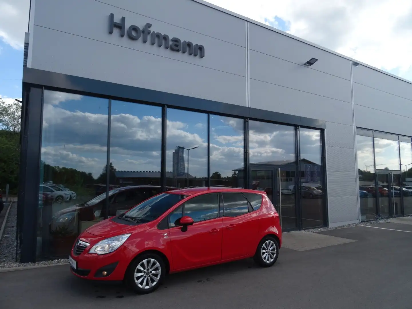 Opel Meriva B 150 Jahre Opel, Klima, SHZ, LMF, AHK Rot - 1