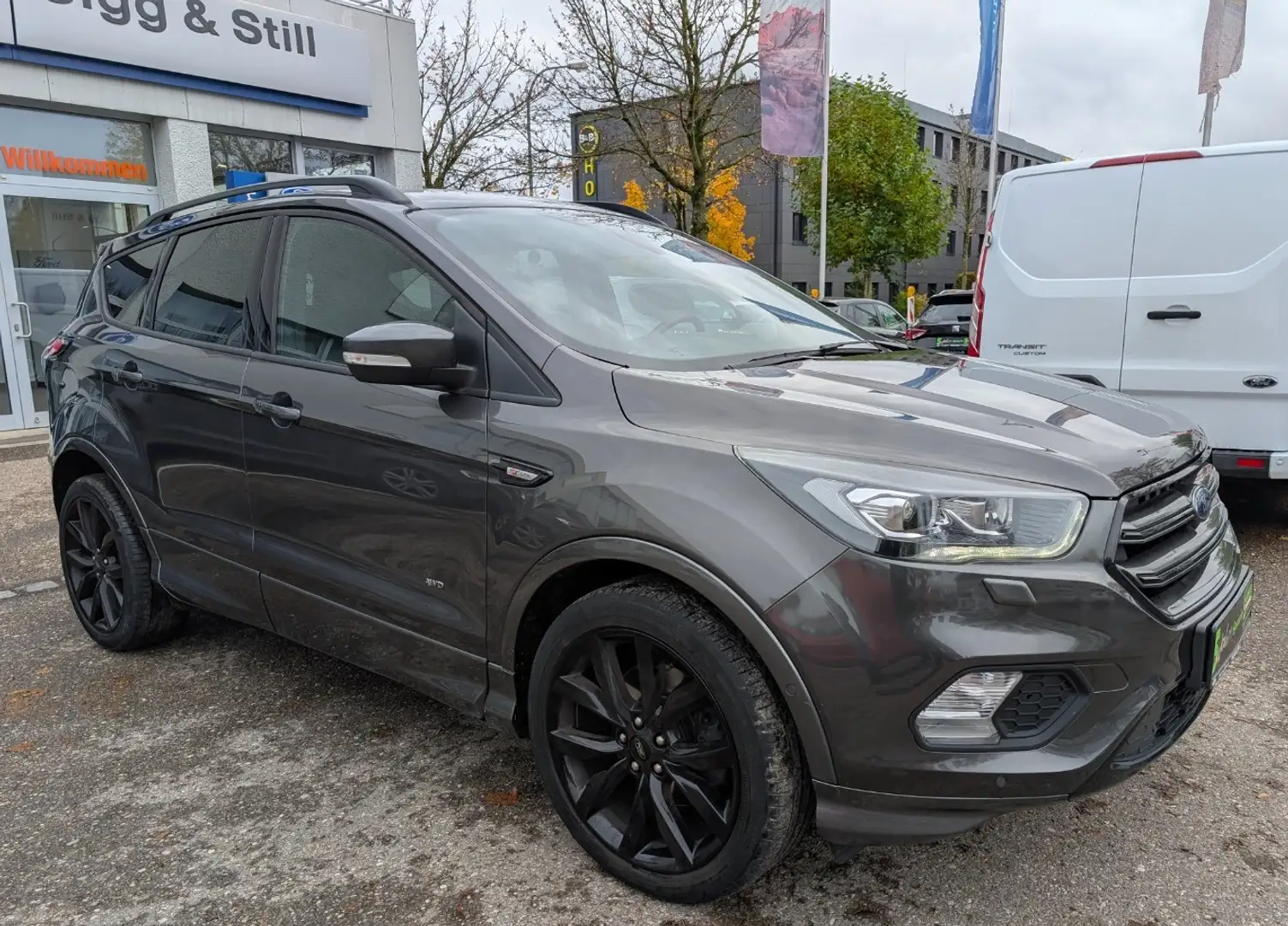 Ford Kuga 2.0 ST-Line 4x4 AT XEN*NAV*SHZ*PDC*EL-KLAPPE Gris - 2