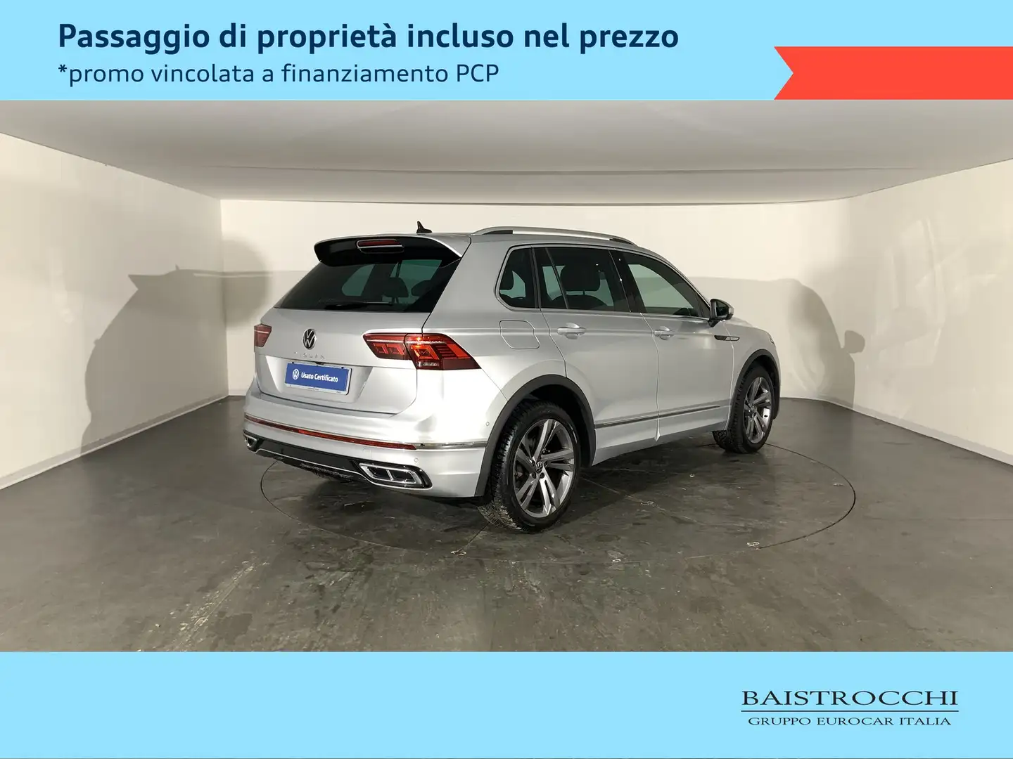 Volkswagen Tiguan 1.5 tsi r-line 150cv dsg Grigio - 2