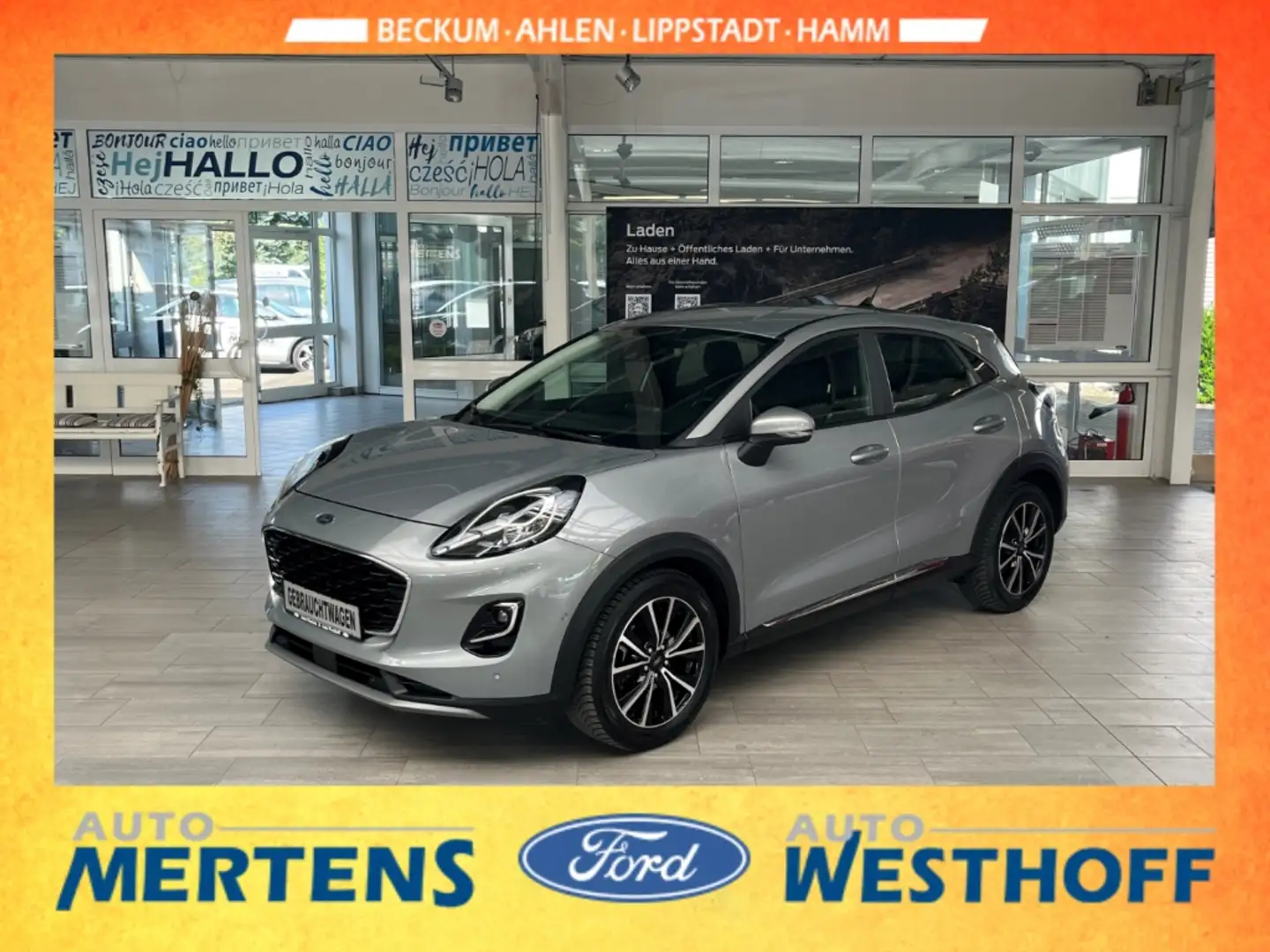 Ford Puma Titanium Navi + AHK + Kamera Argento - 1