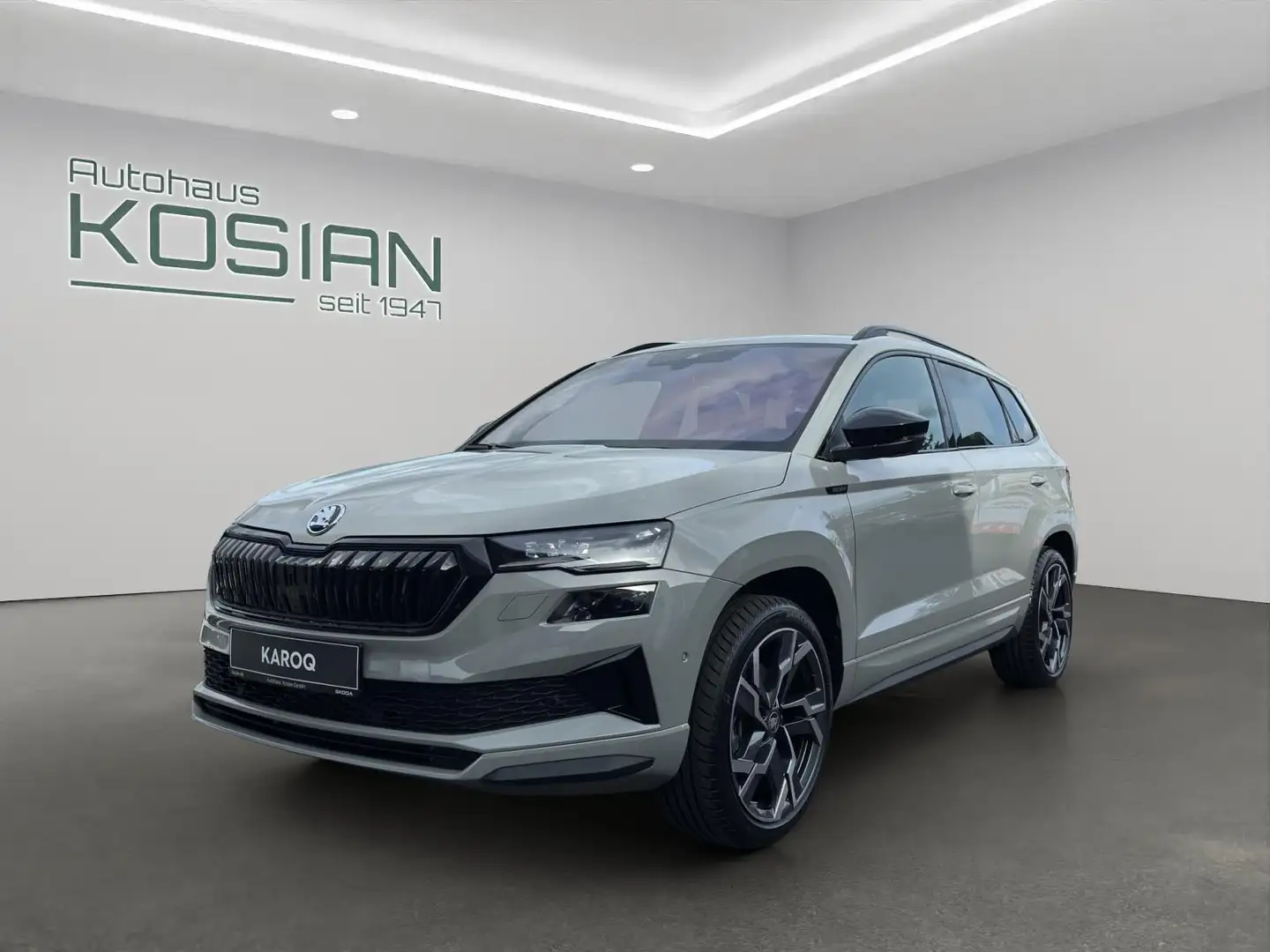 Skoda Karoq SPORTLINE 2.0 TSI DSG 4x4 NAVI+PANO+AHK+ Grau - 1