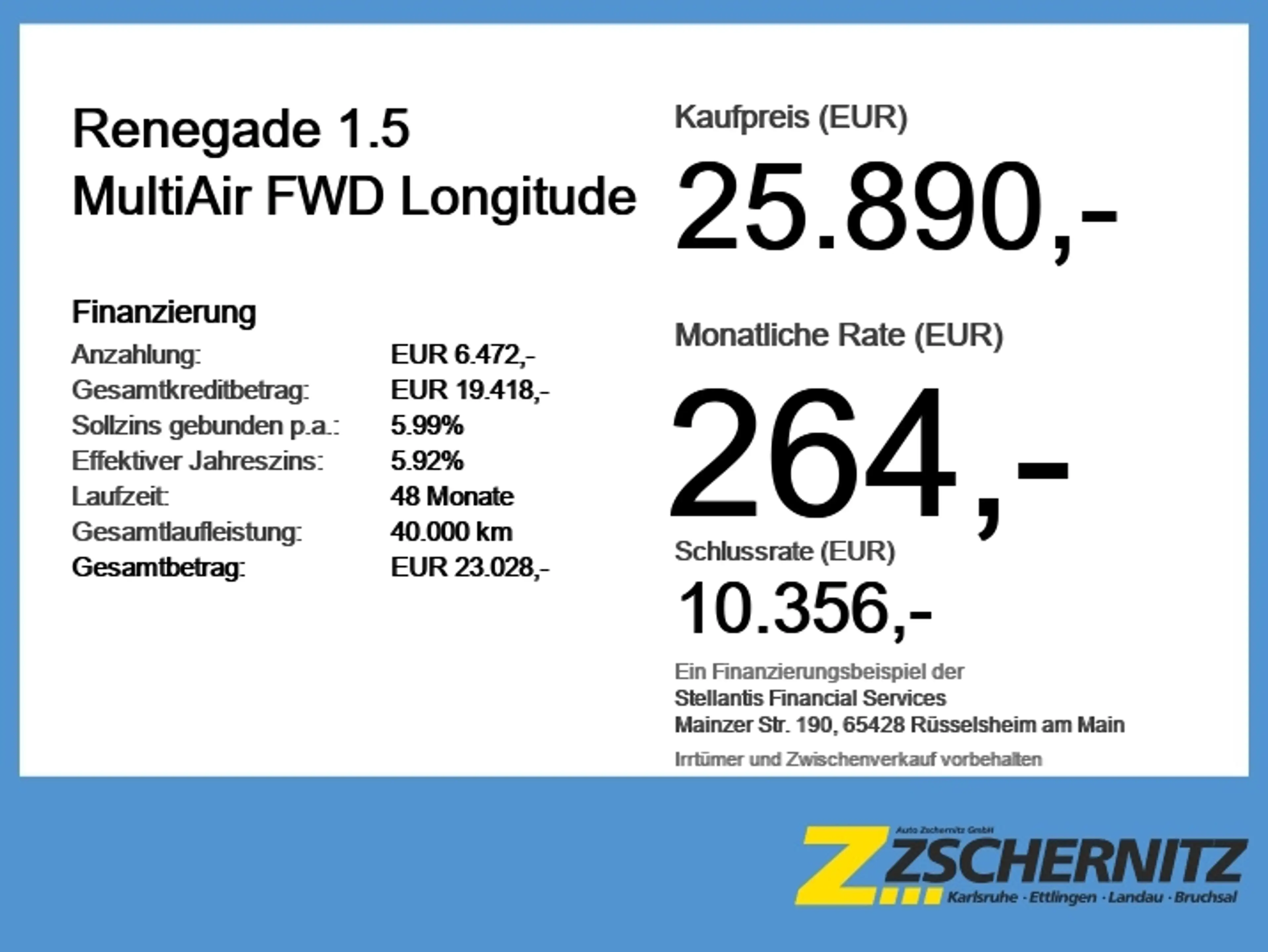 Jeep Renegade 1.5 MultiAir FWD Longitude KlimaA+LM — photo 6