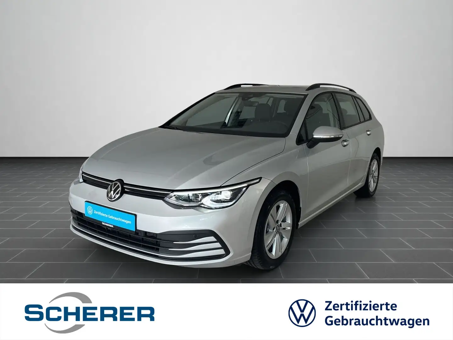 Volkswagen Golf Variant LIFE 1.5 eTSI DSG LED-PLUS ACC NAVI Silber - 1
