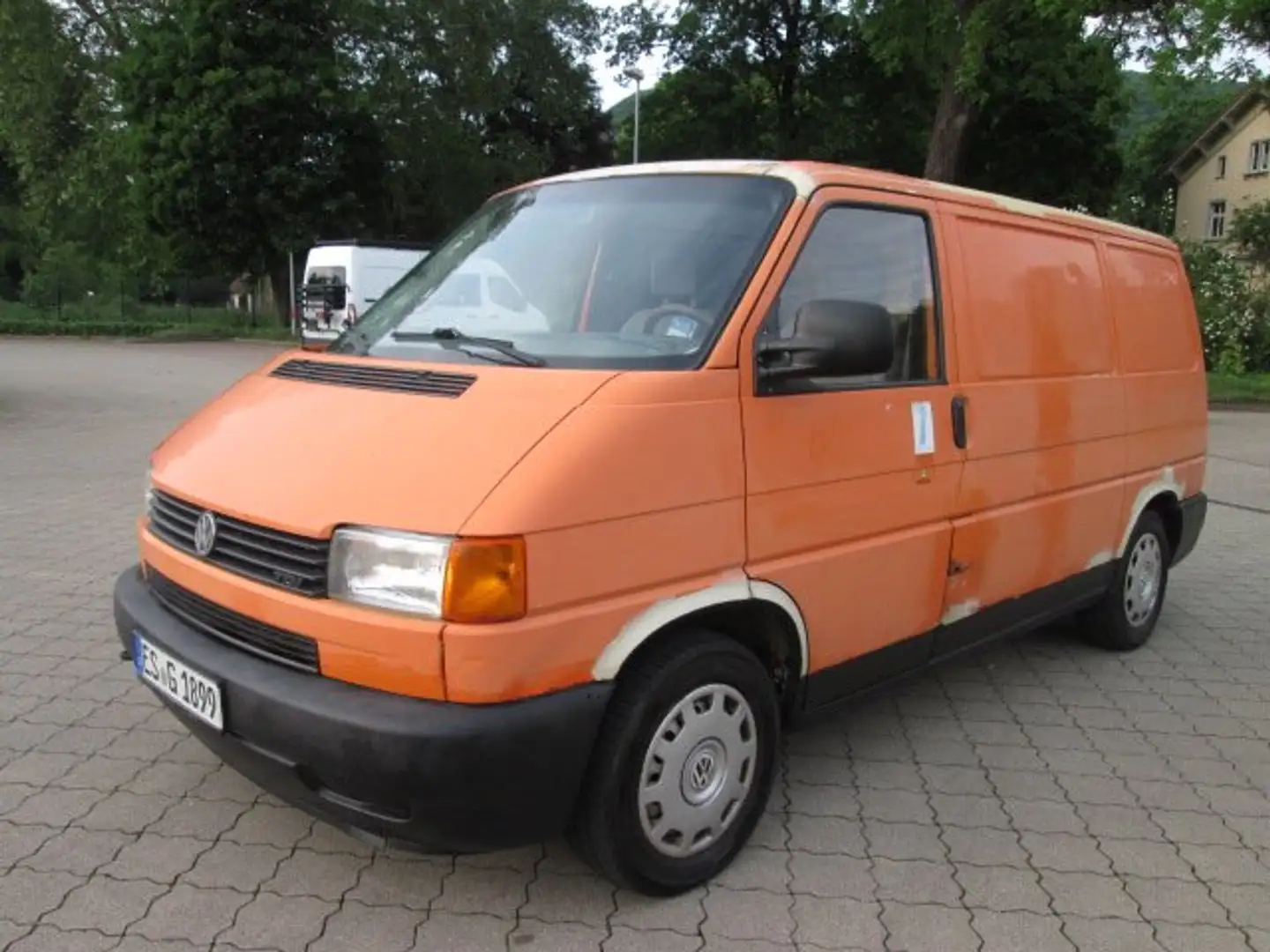 Volkswagen T4 Transporter TDI +2.HAND+AHK+FÄHRT GUT Orange - 2
