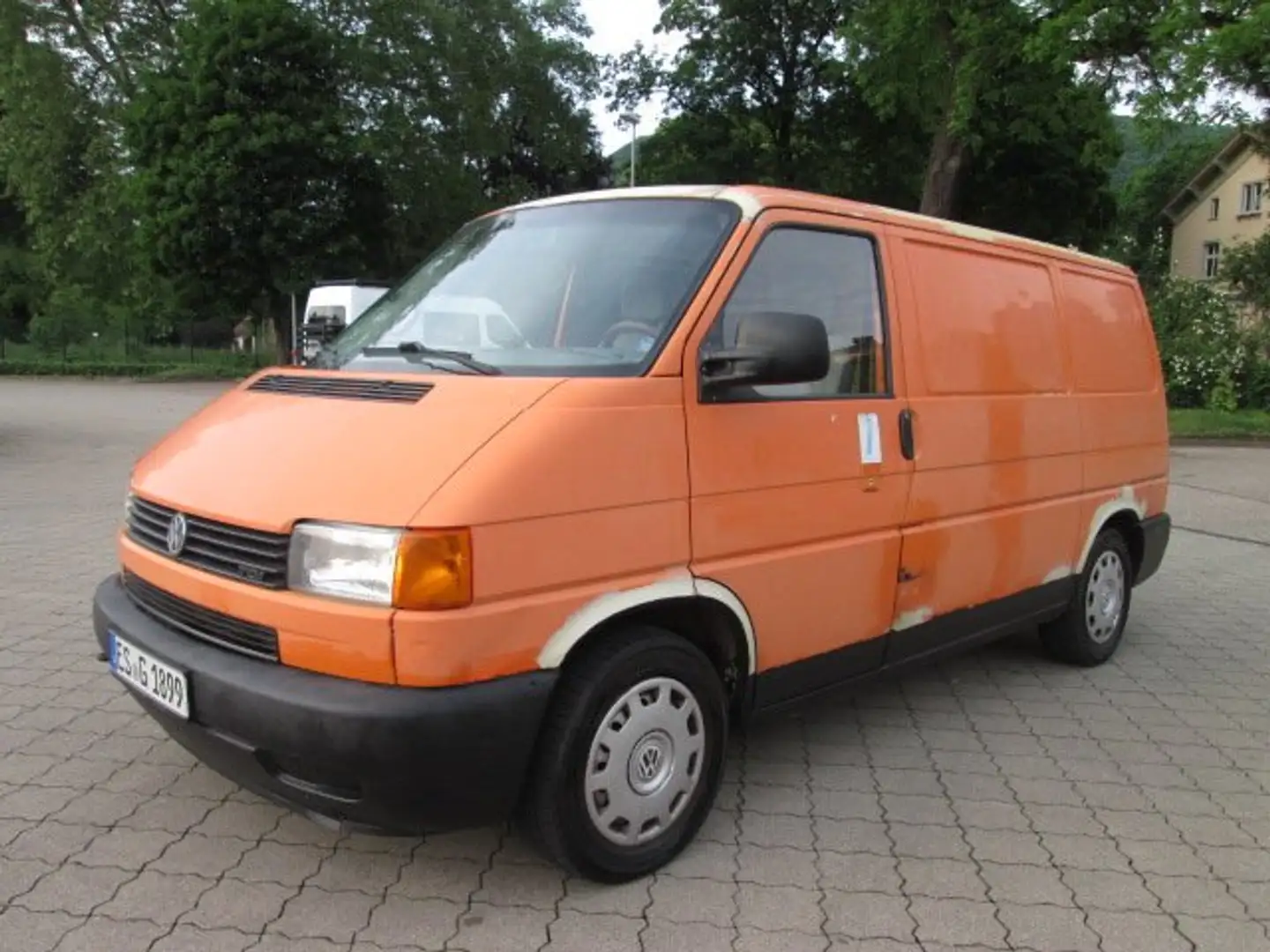 Volkswagen T4 Transporter TDI +2.HAND+AHK+FÄHRT GUT Orange - 1