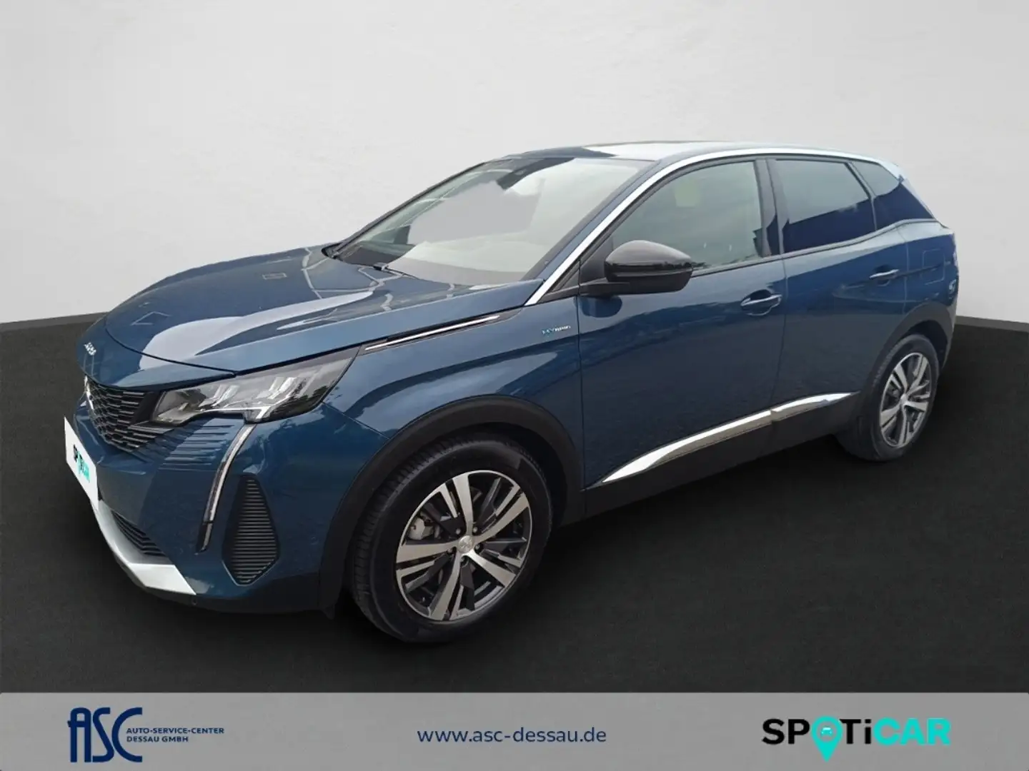 Peugeot 3008 Allure Pack/LED/el.Heckkl/Standheiz/Sitzheiz/Kamer Blau - 1