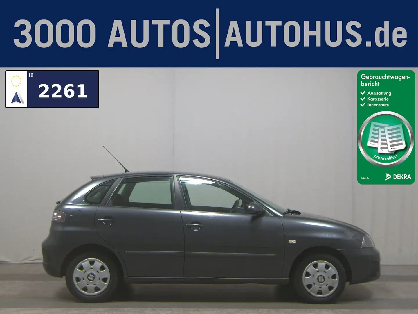 SEAT Ibiza 1.4 Klima Radio HU 03/26 Grau - 1